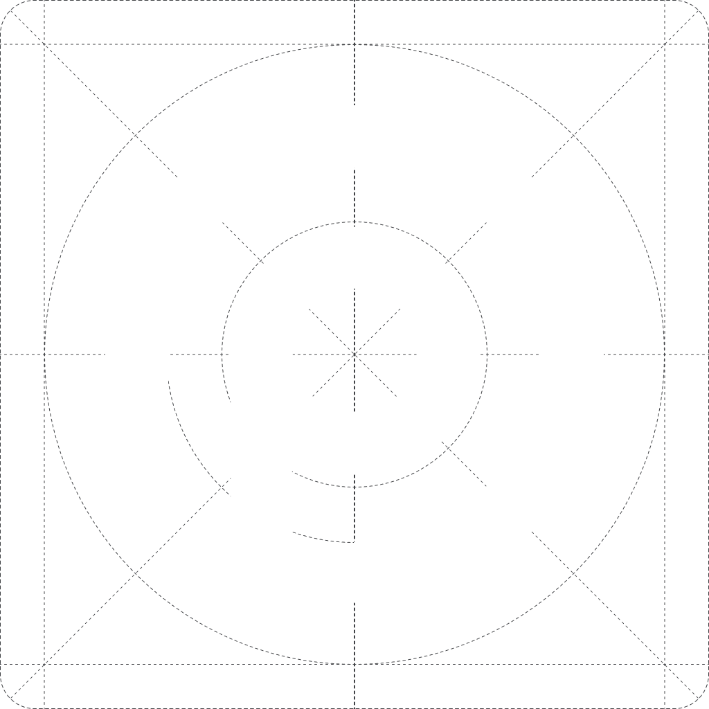 Logo Symbol with Grid